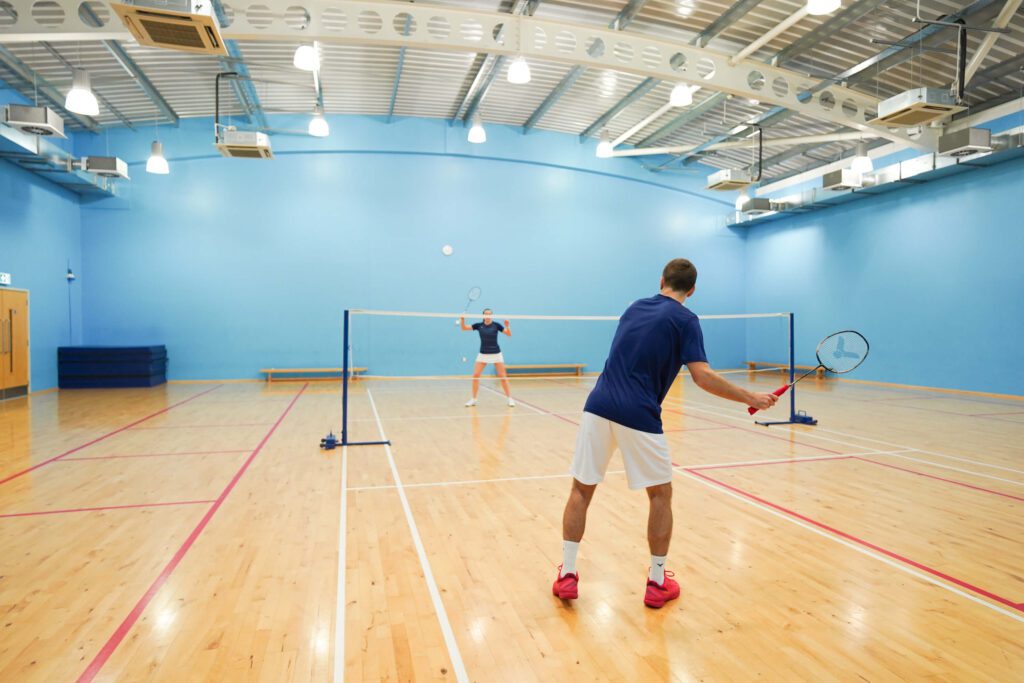 badminton multifeed net interceptions