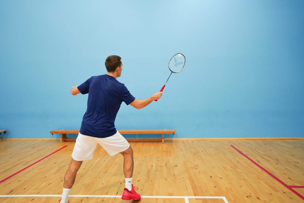 forehand drive practice against the wall