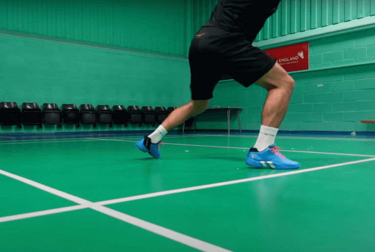 Returning the serve stance